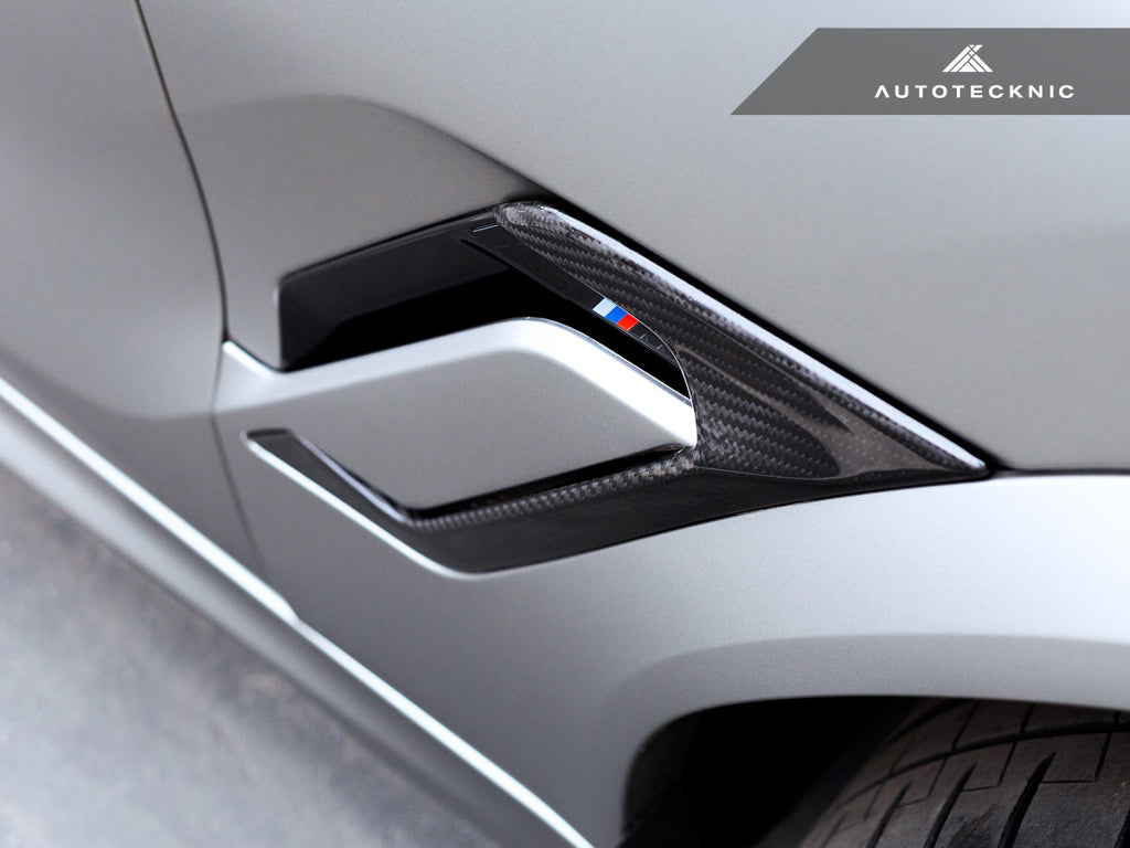 AutoTecknic Dry Carbon Fiber Side Vent Set - F96 X6M