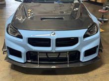 Load image into Gallery viewer, Carbon Fiber Front Bumper Canards - BMW G87 M2