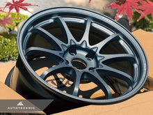 Load image into Gallery viewer, Volk Racing CE28N+ M-Spec 18x9.5 +38 5x114.3 Blast Gunmetal (Set of 4)