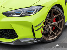 Load image into Gallery viewer, AutoTecknic Dry Carbon Canard Set - G80 M3 | G82 M4