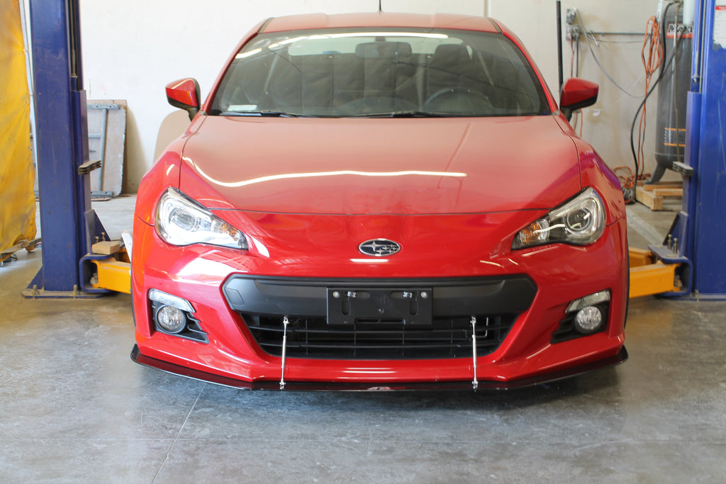APR Subaru BRZ Carbon Fiber Wind Splitter w | Rods 2013-2016
