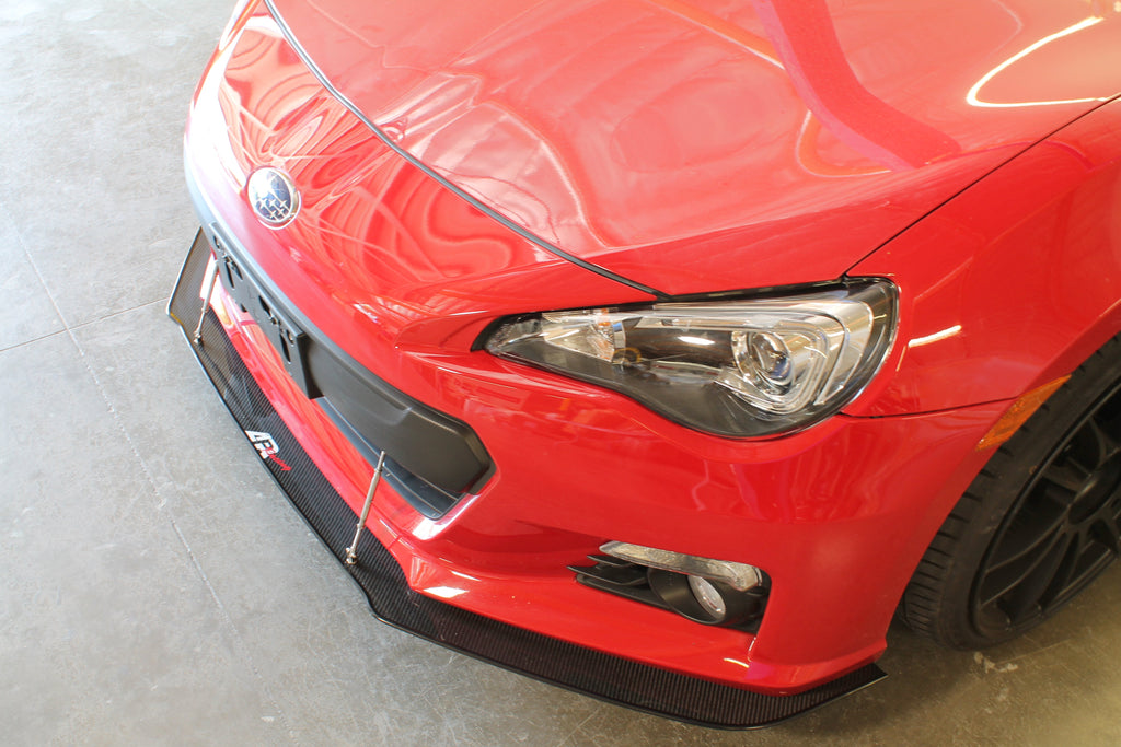 APR Subaru BRZ Carbon Fiber Wind Splitter w | Rods 2013-2016