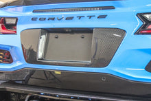 Load image into Gallery viewer, Carbon Fiber License Plate Backing - Chevrolet Corvette C8 Z06