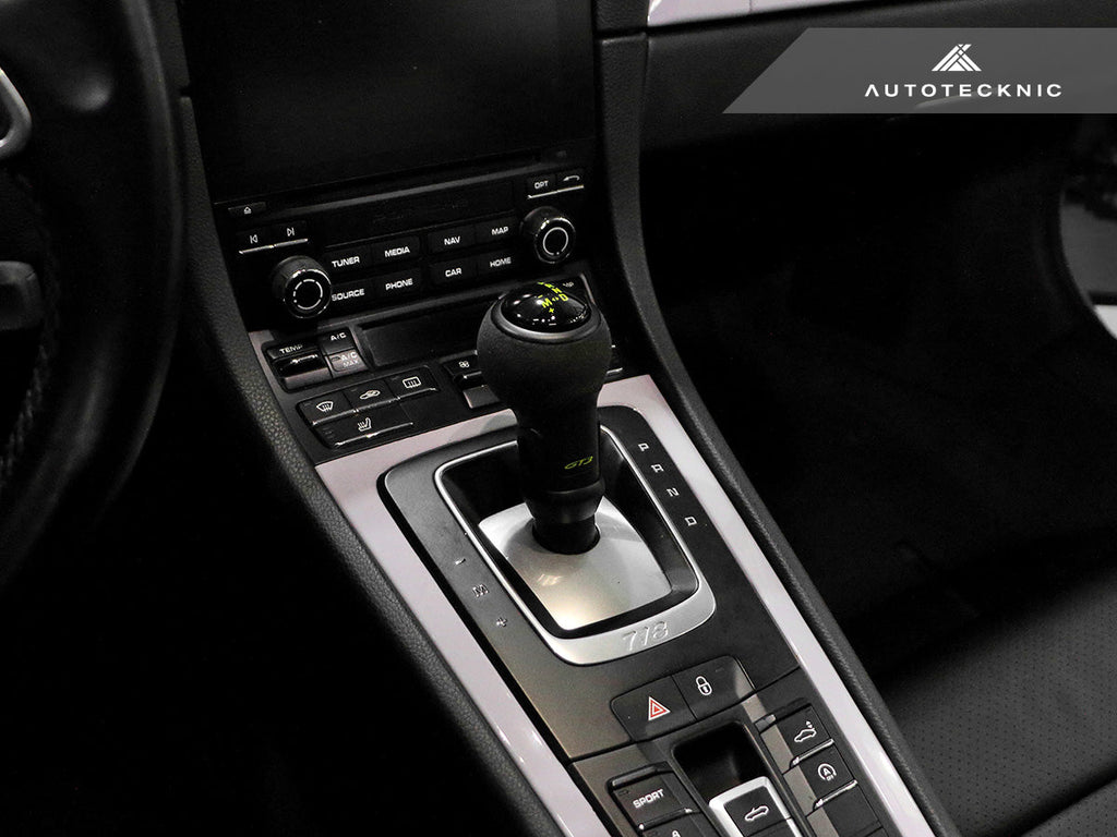 AutoTecknic Suede Shifter Knob - Porsche Macan (95B) 2015–2024