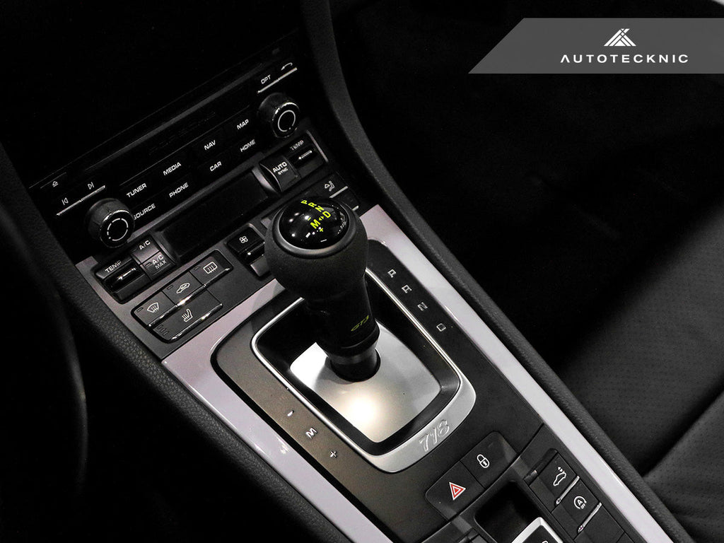 AutoTecknic Suede Shifter Knob - Porsche Boxster & Cayman (987.2 / 981) 2009–2016