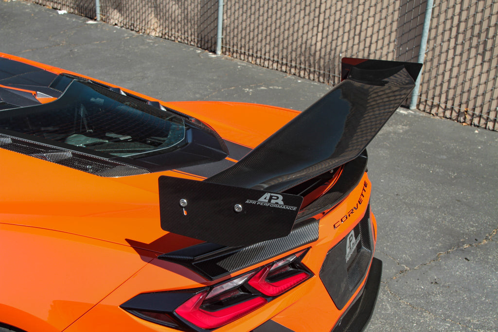 Chevrolet Corvette C8 Convertible GTC500 Carbon Fiber Adjustable Wing