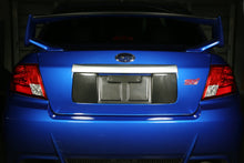 Load image into Gallery viewer, APR Subaru WRX | STI Sedan Carbon Fiber License Plate Frame 2008-2014