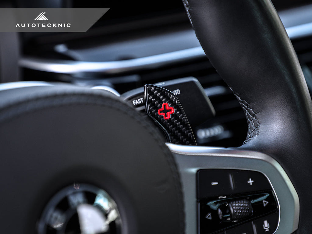 AutoTecknic Carbon Fiber Pole Position Shift Paddles - G11/ G12 7-Series