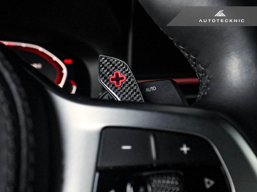 AutoTecknic Carbon Fiber Pole Position Shift Paddles - G42 2-Series