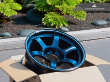 Load image into Gallery viewer, Volk Racing TE37 Large PCD Progressive Model II 18x9 +0 6x139.7 Mag Blue (Set of 4)