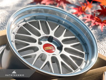 Load image into Gallery viewer, BBS LM 19x10 +25 / 19x11 +37 5x120 Diamond Silver - Aggressive Staggered (Set of 4)