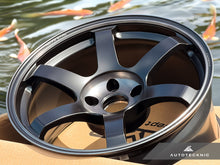 Load image into Gallery viewer, Volk Racing TE37 Saga SL M-Spec 18x9.5 5x114.3 +22 Pressed Black (Set of 4)