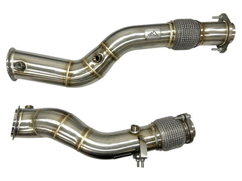 MAD BMW S58 3.5'' FATBOY X3M & X4M F97 F98 Downpipes