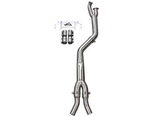 MAD BMW S58 4" Fat Boy Single Midpipe M3 M4 G80 G82