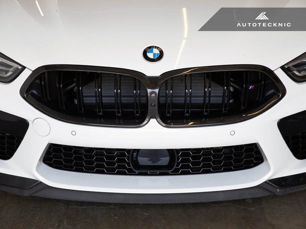 AutoTecknic Replacement Dry Carbon Grille Surround - F9X M8