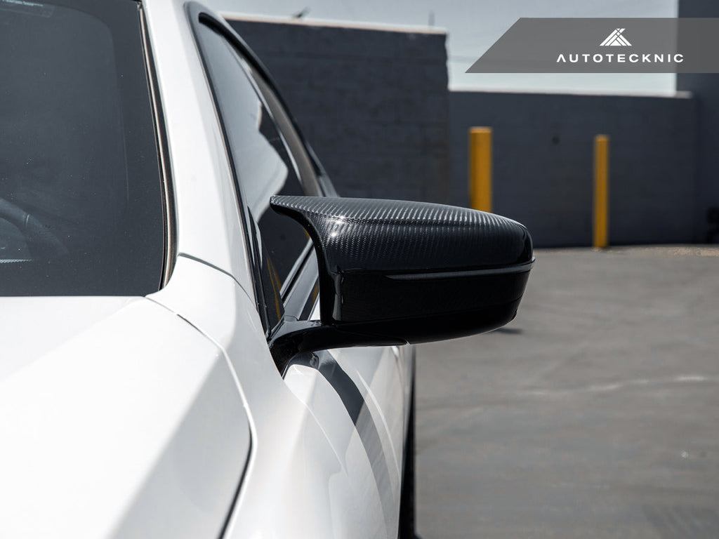 AutoTecknic Replacement Dry Carbon Mirror Covers - F90 M5