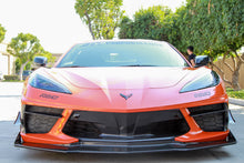 Load image into Gallery viewer, Chevrolet Corvette C8 Stingray Carbon Fiber Front Splitter, Airdam, Lip
