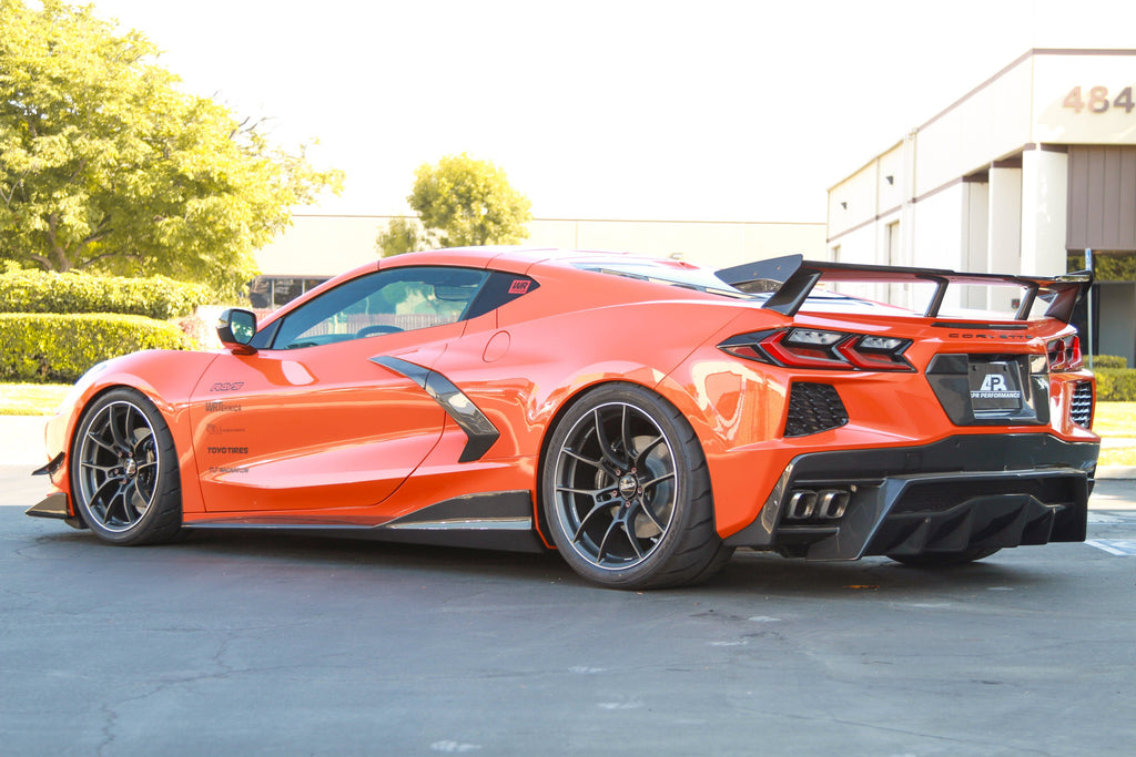 APR Chevrolet Corvette C8 License Plate Backing 2020-UP