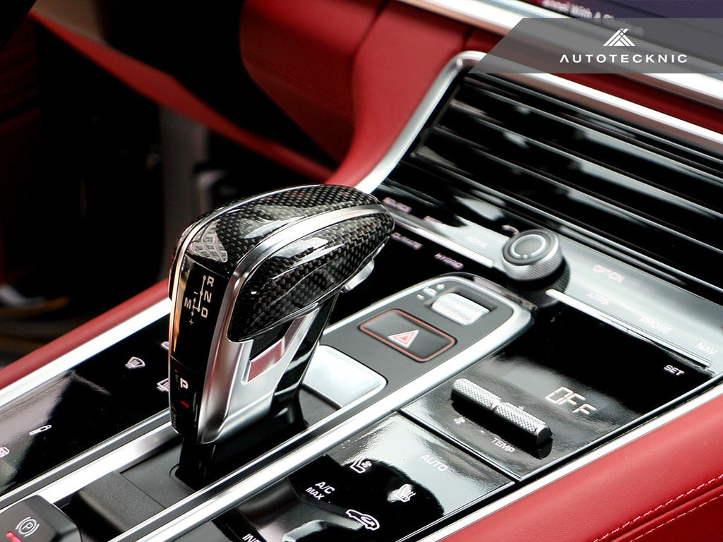 AutoTecknic Carbon Fiber Exclusive Design Shift Lever - Porsche 971 Panamera | 9Y0 Cayenne