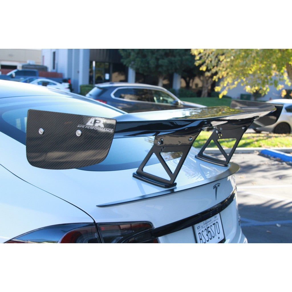 APR Tesla Model S Plaid GTC-500 71" Adjustable Wing 2021 - Up