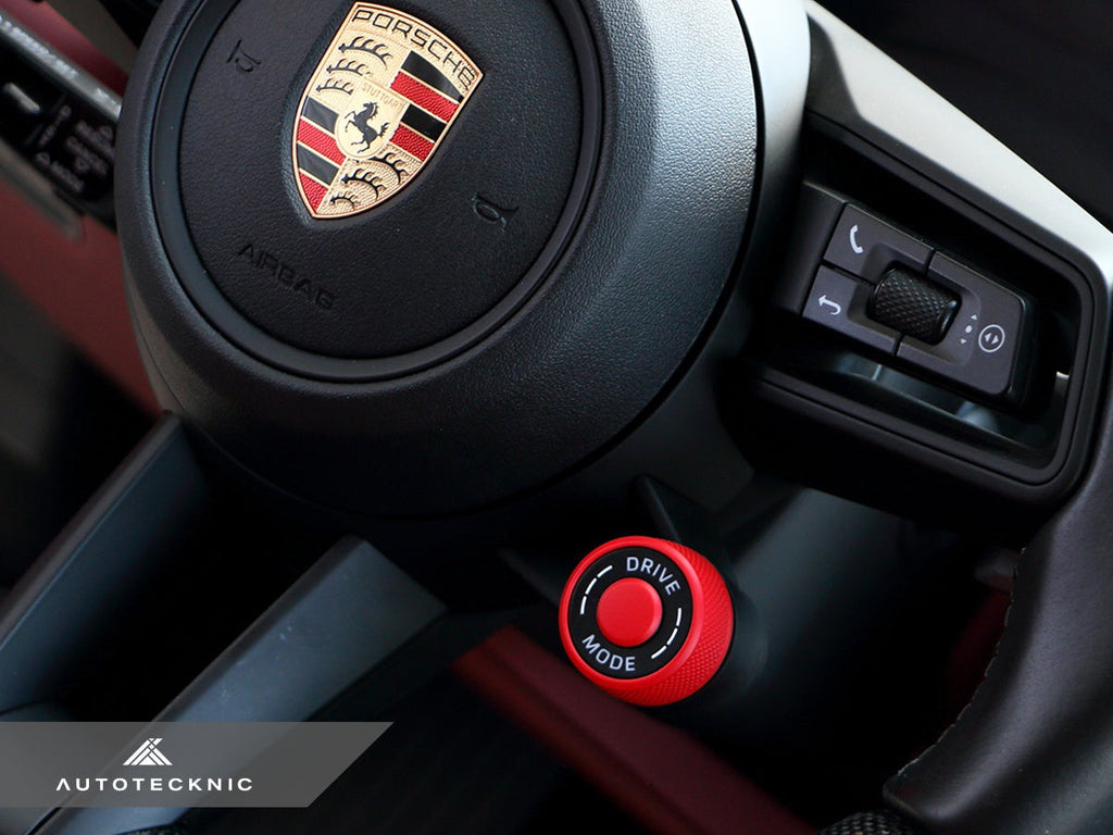 AutoTecknic Painted Drive Mode Selector Switch Dial - Porsche