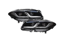 Load image into Gallery viewer, BMW 5-Series F10/F18 New Generation (G30 Style) Headlights 2011-2017