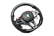 Load image into Gallery viewer, BMW 2/3/4/5 Series LCI G80 G81 G82 G83 G87 G20 G30 Carbon Fiber Steering Wheel (2019+)