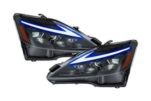 Load image into Gallery viewer, Lexus IS250/IS250C/IS350/IS220d &amp; ISF(XE20) Smoked Matrix Projector Headlights (2006-2014)