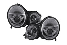 Load image into Gallery viewer, Mercedes Benz E-Class (210) Chrome Angel Eye Headlights (1999-2001)