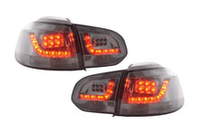 Load image into Gallery viewer, VW Golf Mk6 GTI LED Clear Smoked Tail Lights V2 (2008-2014)