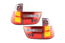 Load image into Gallery viewer, BMW X5 E53 Red LED Taillights Set (1998-2002)