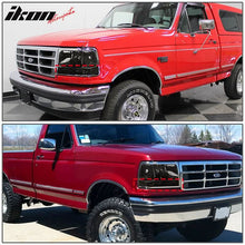 Load image into Gallery viewer, 1992-1996 Ford Bronco Smoke Front Bumper Signal Parking Lights