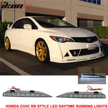 Load image into Gallery viewer, Fits 06-11 Civic Mugen RR Front Bumper &amp; Daytime Running Fog Lamp