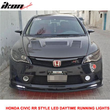 Load image into Gallery viewer, Fits 06-11 Civic Mugen RR Front Bumper &amp; Daytime Running Fog Lamp