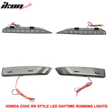 Load image into Gallery viewer, Fits 06-11 Civic Mugen RR Front Bumper &amp; Daytime Running Fog Lamp