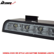 Load image into Gallery viewer, Fits 06-11 Civic Mugen RR Front Bumper &amp; Daytime Running Fog Lamp