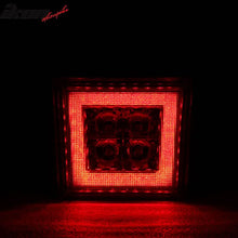 Load image into Gallery viewer, Fits 06-11 Civic MG RR Rear Diffuser Twin Outlet w/Red 3rd Brake Light