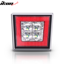 Load image into Gallery viewer, Universa Square Red LED Rear Tail Third 3RD Brake Lights