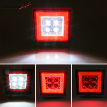 Load image into Gallery viewer, 2015-2023 Dodge Charger SRT Rear Diffuser w/ LED Light CF Print