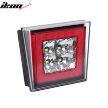 Load image into Gallery viewer, Universa Square Red LED Rear Tail Third 3RD Brake Lights