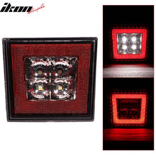 Load image into Gallery viewer, Universa Square Red LED Rear Tail Third 3RD Brake Lights