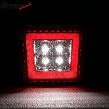 Load image into Gallery viewer, Universa Square Red LED Rear Tail Third 3RD Brake Lights