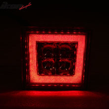 Load image into Gallery viewer, Universa Square Red LED Rear Tail Third 3RD Brake Lights