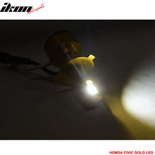 Load image into Gallery viewer, 25W H4 Dual Beam LED kit w/ Fits 99-00 Civic JDM Housing Headlight
