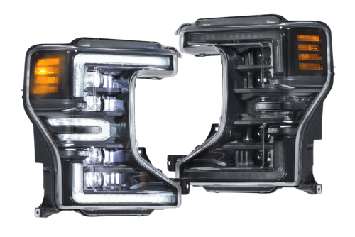 XB LED HEADS SUPER DUTY 20 22 WHITE SET