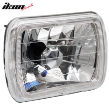 Load image into Gallery viewer, 7X6 Inches Blue Halo Diamond Headlights Lamps Square