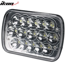 Load image into Gallery viewer, 7in x 6in Full LED Sealed Beam Square Projector Headlight Clear Lens