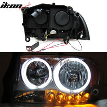 Load image into Gallery viewer, Fits 98-04 Dodge Durango Dakota CCFL Halo Chrome Headlights
