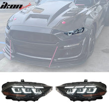 Load image into Gallery viewer, 2018-2023 Ford Mustang EcoBoost GT V6 2024 Style Switchback Headlights