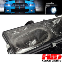Load image into Gallery viewer, Fits 92-99 Chevy C10 Yukon Headlight Corner LED Bumper Lamp Smoked 8Pc